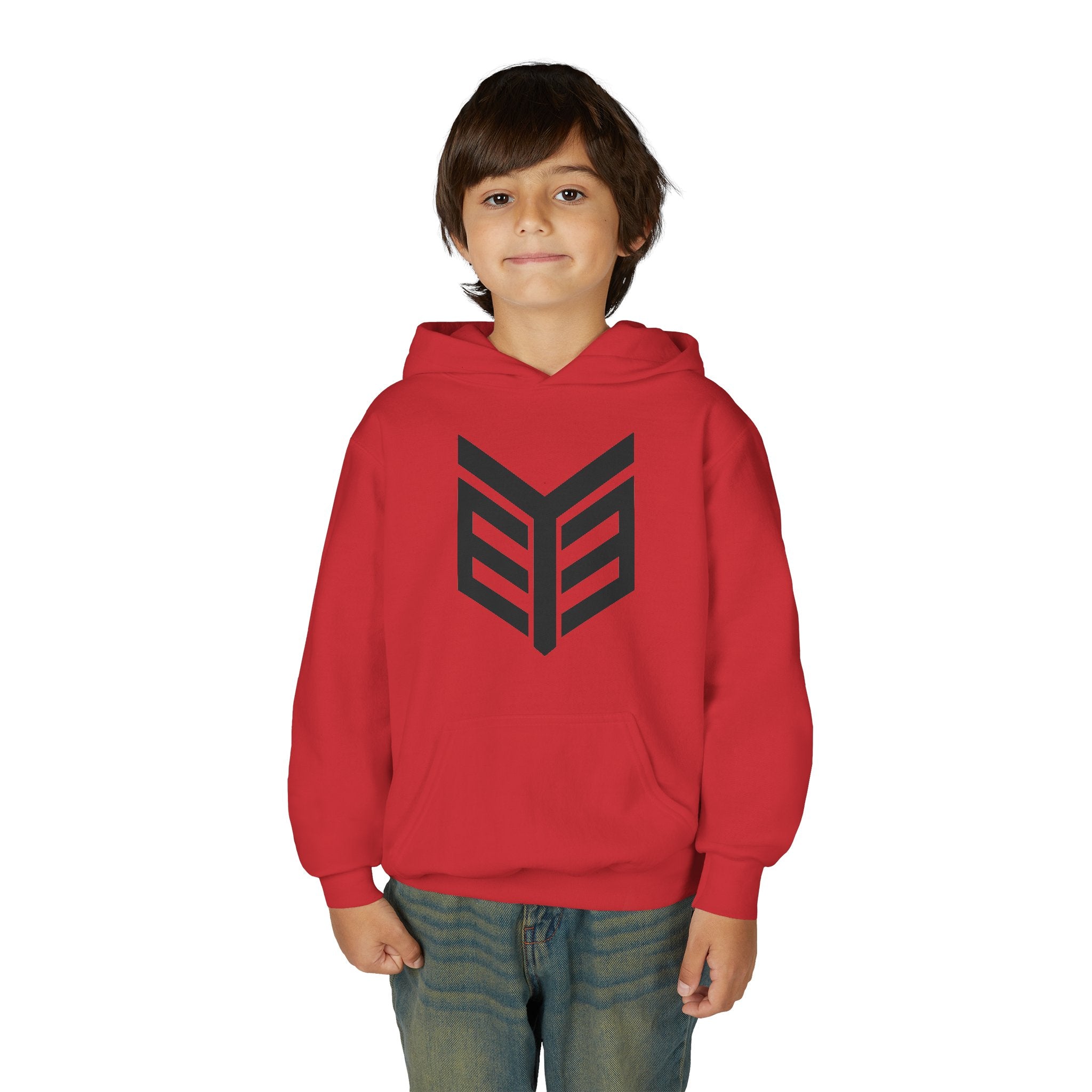 (Youth) Classic MTM Pullover Hoodie - Red