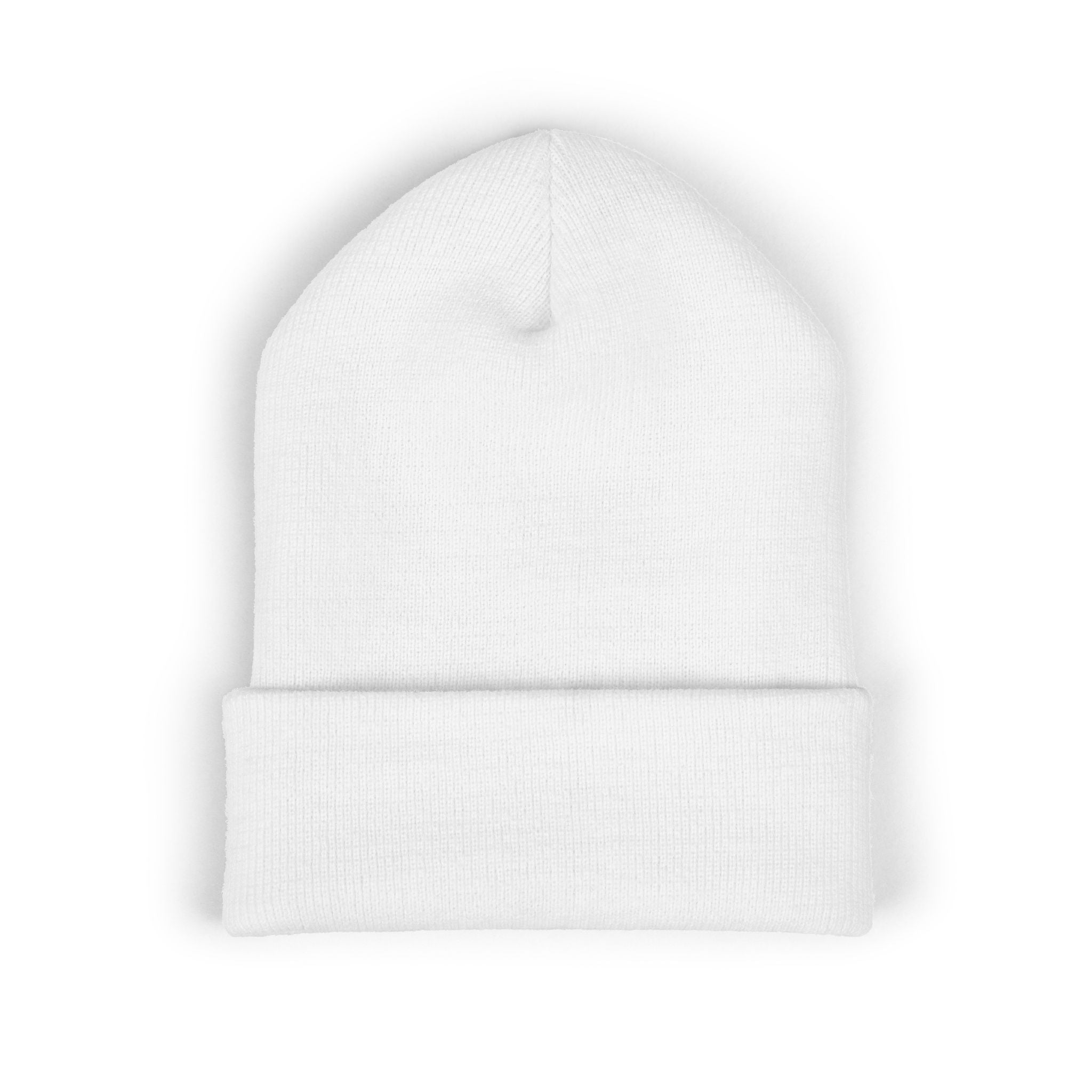 MTM Embroidered Beanie - White