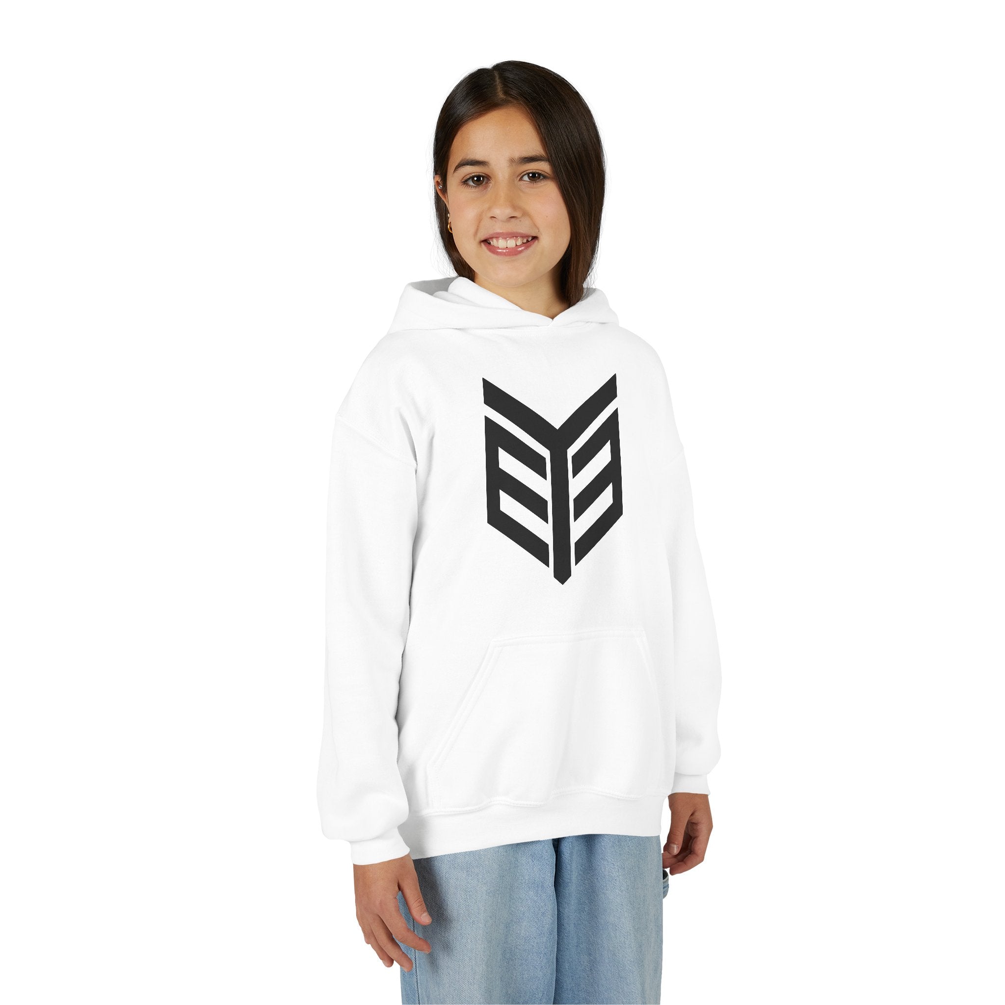 (Youth) Classic MTM Pullover Hoodie - White